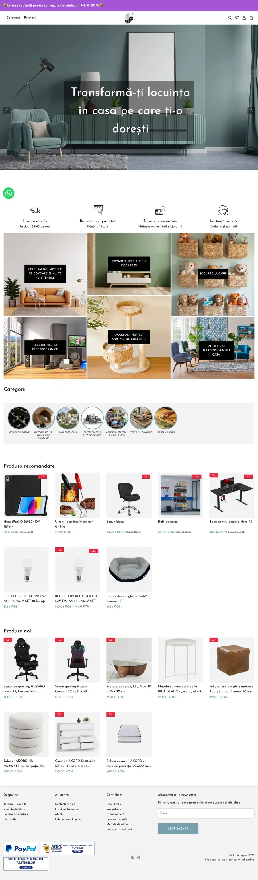 Desktop view of albimag.ro