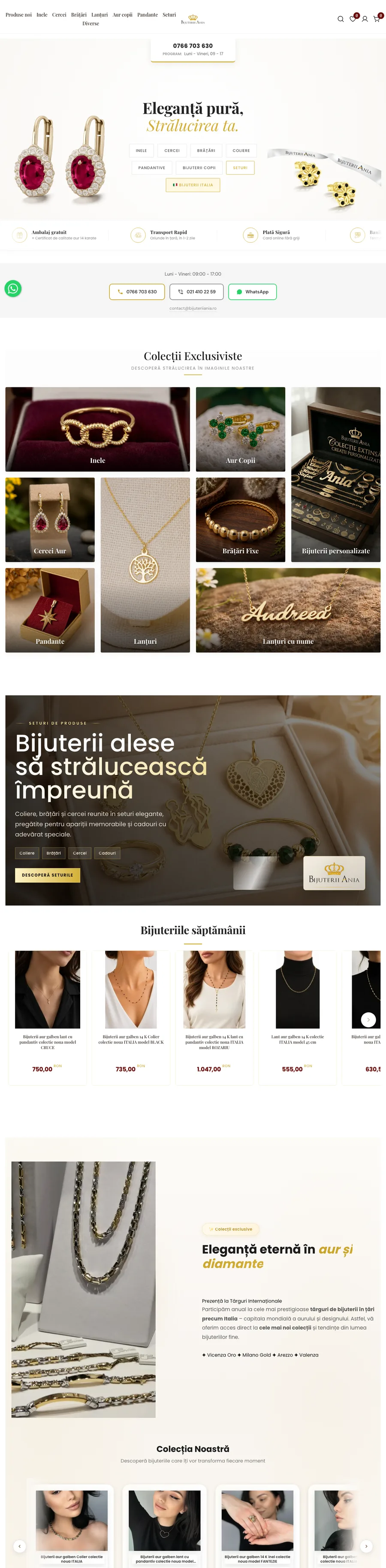 Varianta desktop a bijuteriiania.ro